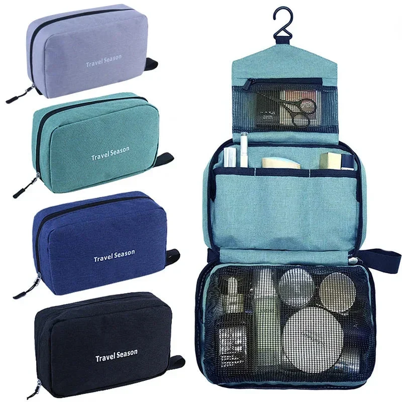 Trousse de Toilette Suspendue Voyage | Crochet Pratique et Résistant