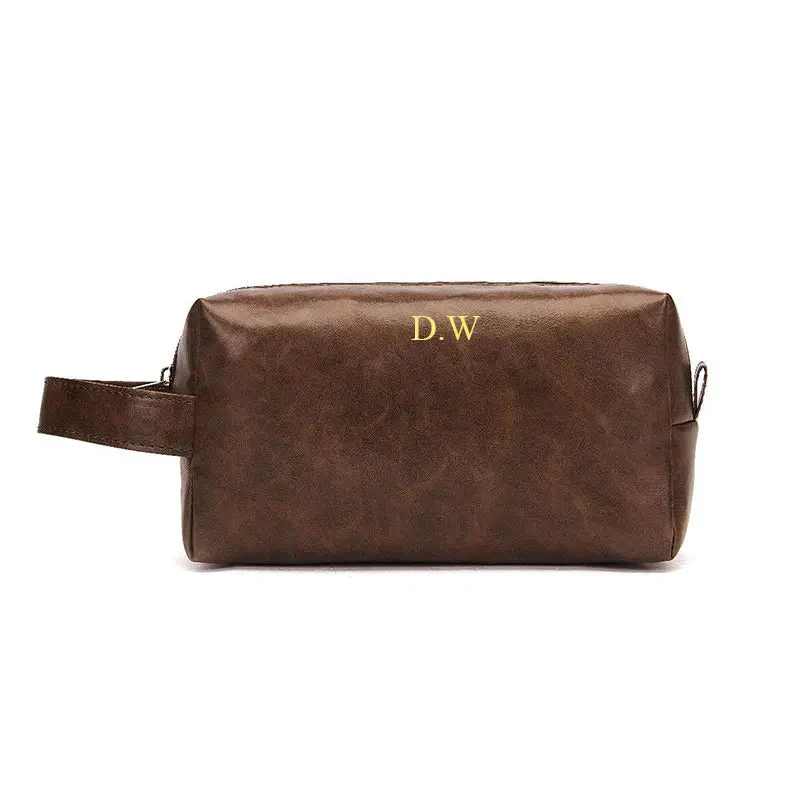 Trousse de Toilette Personnalisée Rétro | Grand Compartiment Pratique