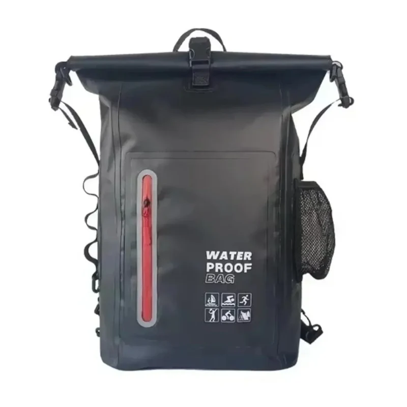 Sac à Dos Étanche 25l | Roll-Top Ajustable et Robuste