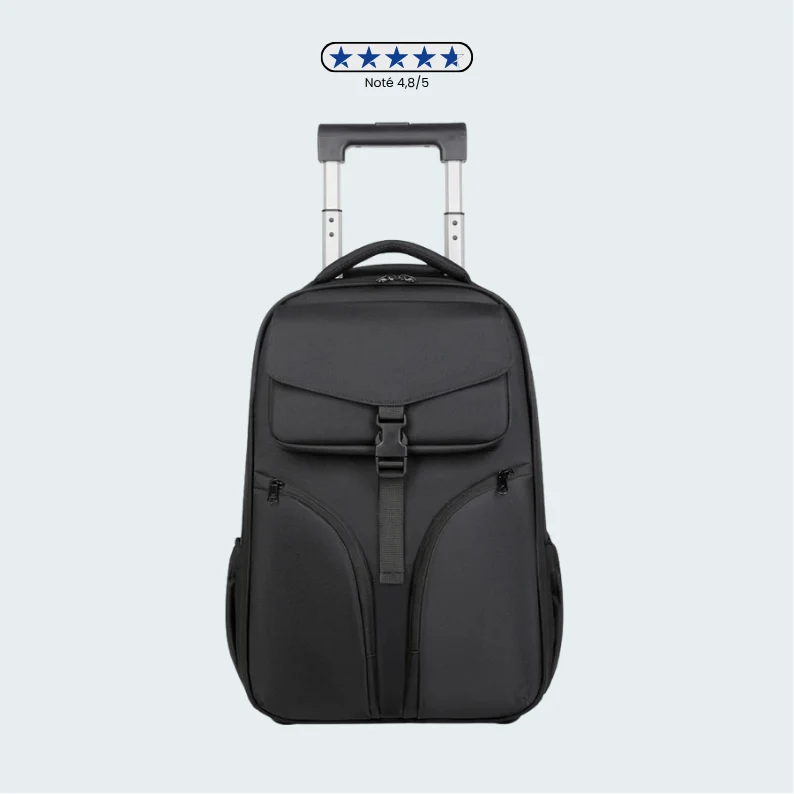 Sac à Dos de Voyage Compressible | 3-en-1 Polyvalent et Résistant