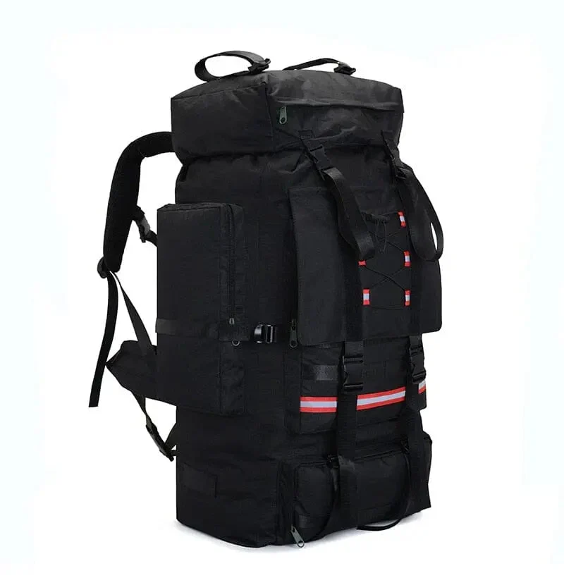 Sac à Dos de Voyage 130l | Multi-Compartiments Nylon Robuste