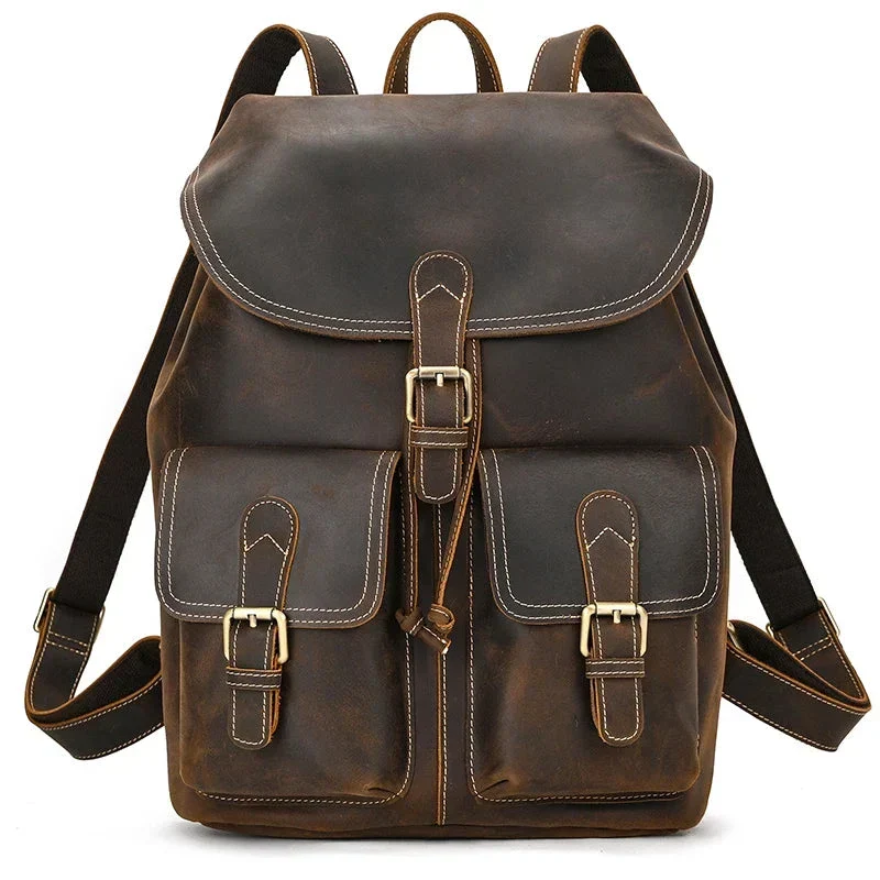 Sac à Dos Cuir Vintage | Cuir Pleine Fleur Robuste