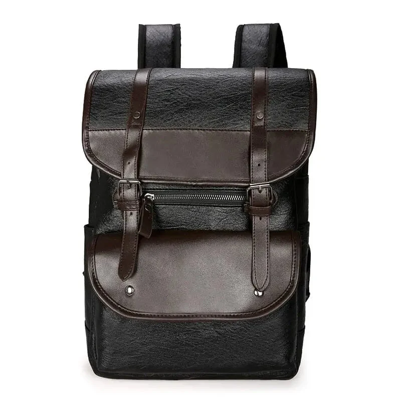 Sac à Dos Cartable Vintage | Grande Capacité Rétro
