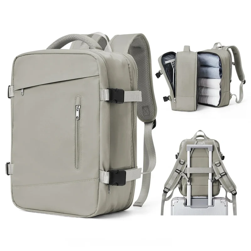 Sac à Dos Cabine Avion 40x20x25 | Tissu Imperméable avec Port Usb