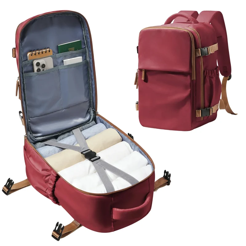 Sac à Dos Cabine 40x30x20 Cm | Bretelles Rembourrées Confortables