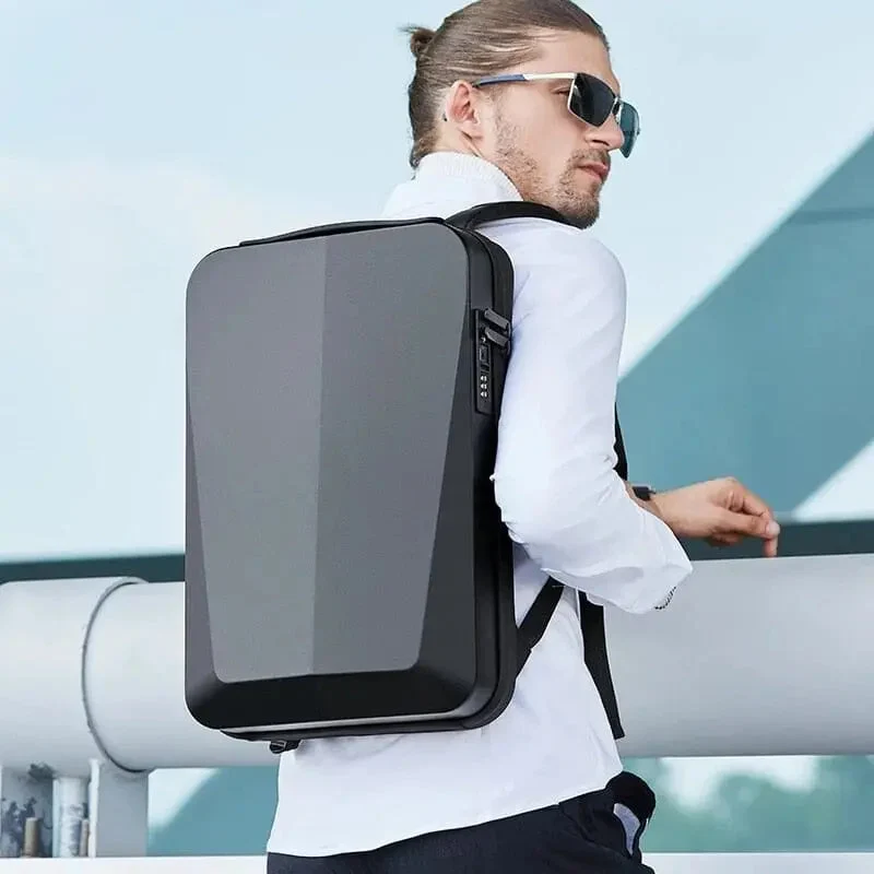 Sac à Dos Antivol Usb | Coque Rigide Imperméable