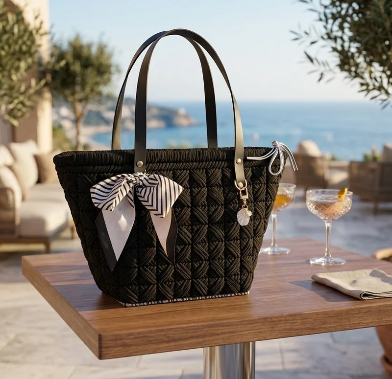Panier "Perle noire"
