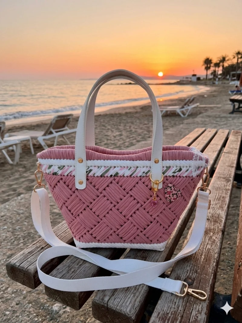 Sac à main "Pink paradise"