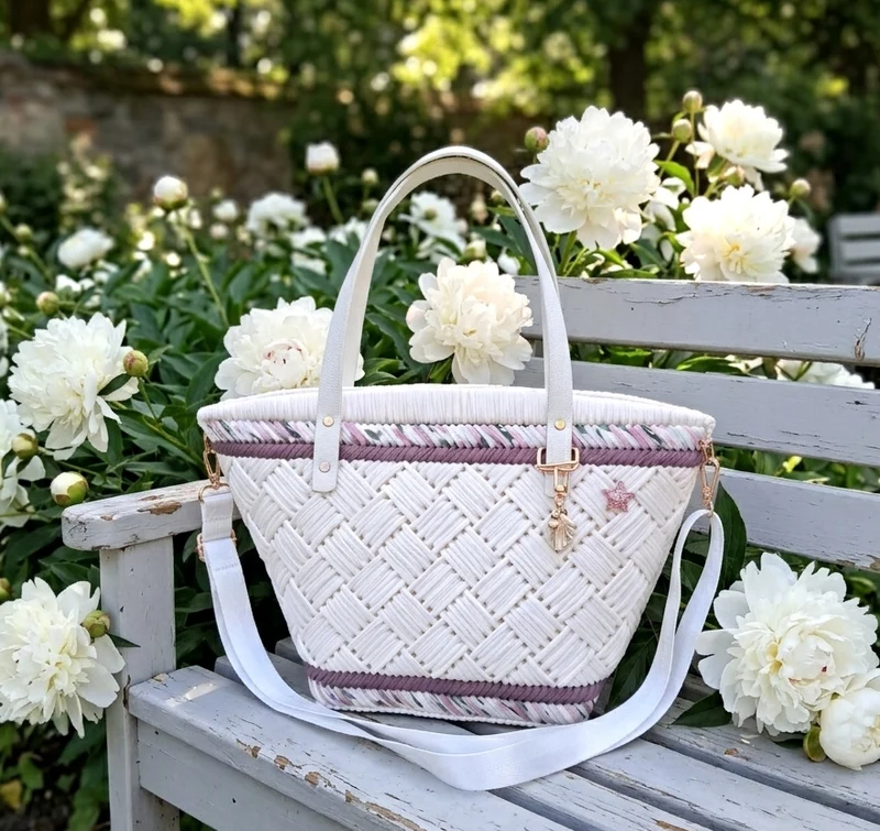 Panier "Pivoine"