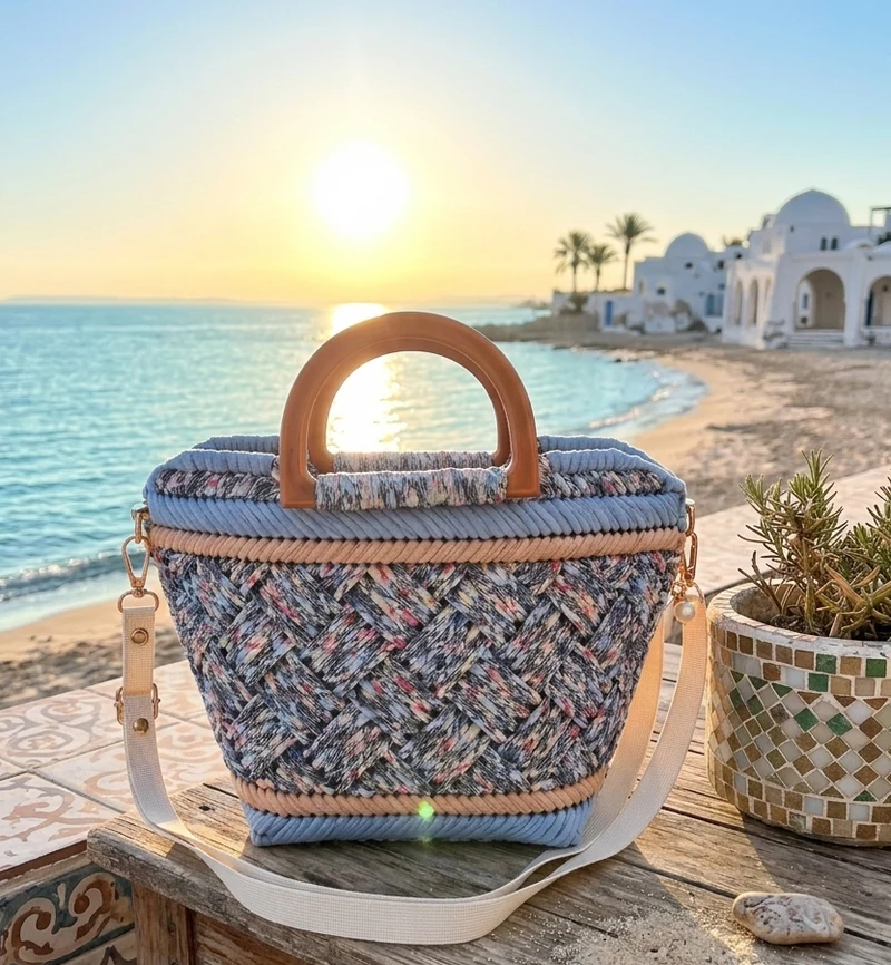 Sac à main "Mon rivage"