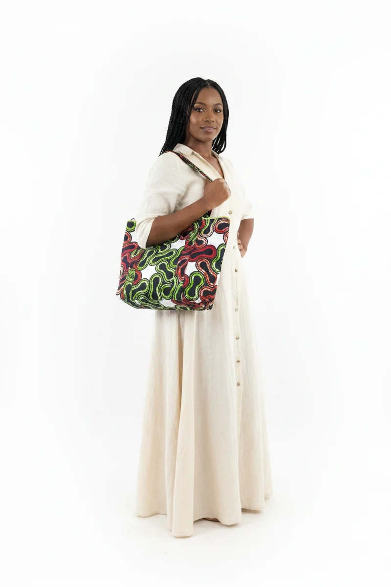 Tote Bag Wax Coton – Imprimé Africain