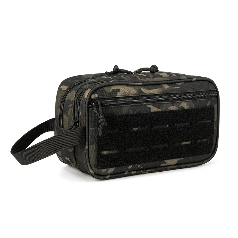 Trousse de Toilette Homme Voyage | Tissu Oxford Compartiments Multiples