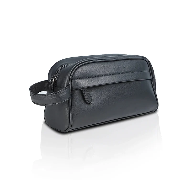 Trousse de Toilette Homme Noire | Compacte et Spacieuse