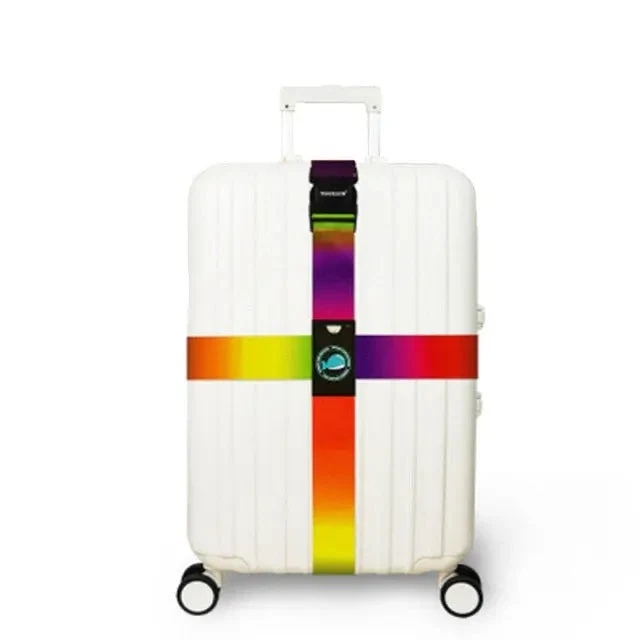 Sangle Valise Arc-en-Ciel | Nylon Ultrarésistant Réglable