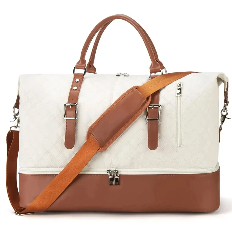 Sac Week-End Femme Voyage | Sangle Valise et Nylon Durable