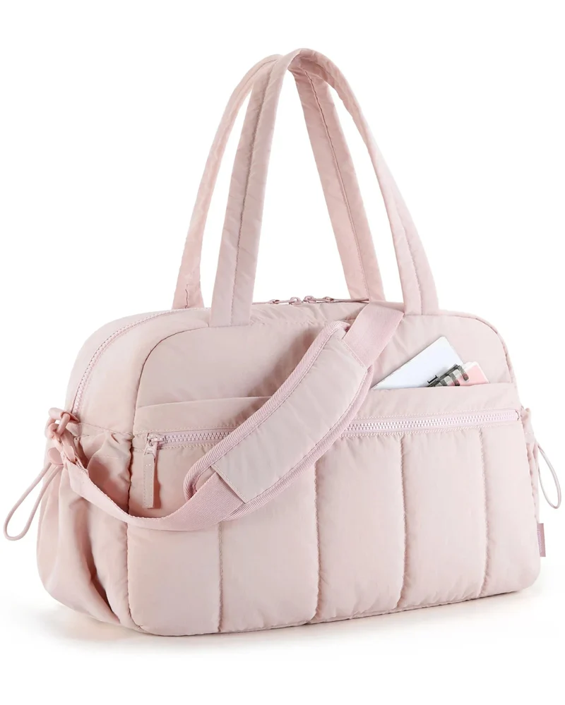 Sac Week-End Femme Matelassé | Léger et Compatible Cabine