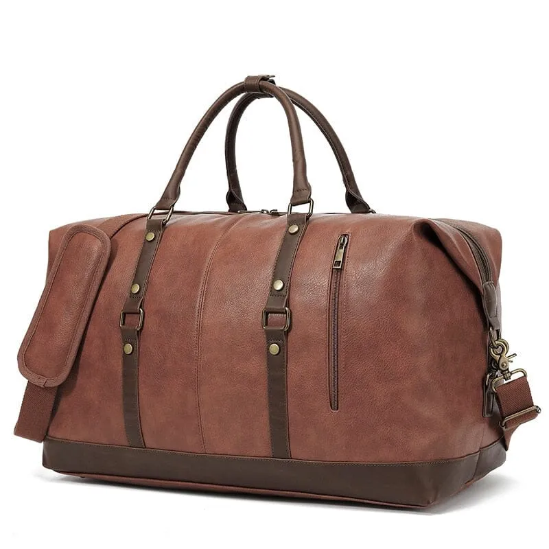 Sac de Voyage Vintage Homme | Grand Format Polyvalent