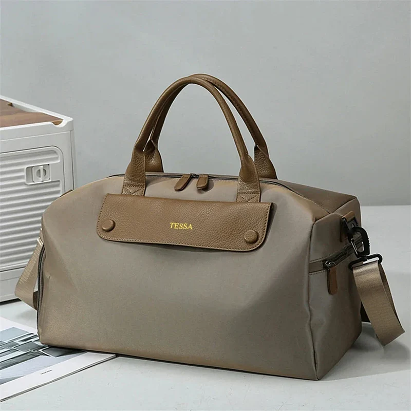 Sac de Voyage Personnalisé Initiales | Compartiment Chaussures Pratique