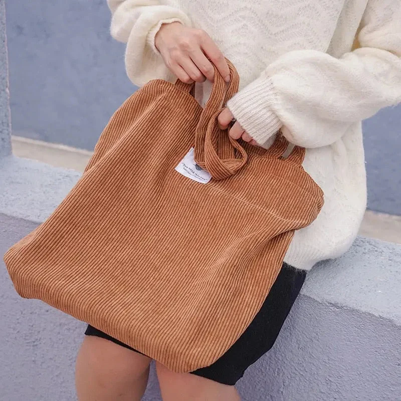 Sac de Voyage Femme Velours | Tote Bag Pratique Pliable