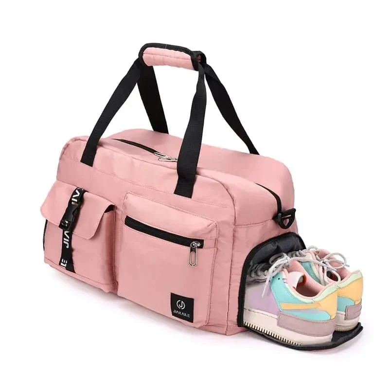 Sac de Voyage Femme Pratique | Compartiment Chaussures Nylon