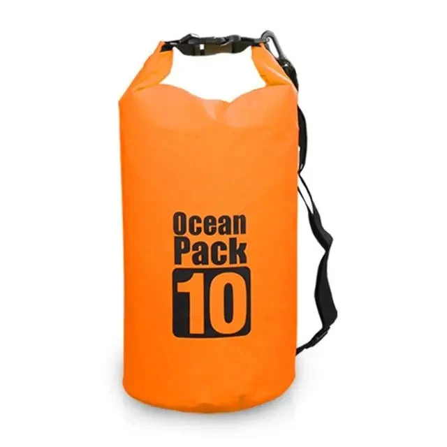 Sac de Voyage Étanche Orange | Revêtement Pvc Supérieur