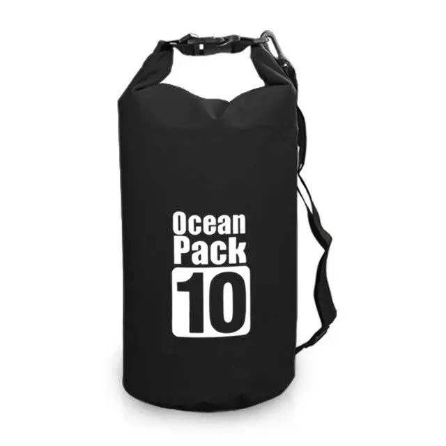 Sac de Voyage Étanche Noir | Protection Eau et Sable