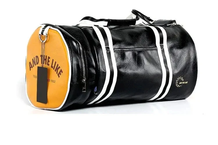 Sac de Sport Vintage Voyage | Grand Espace et Séparation Chaussures