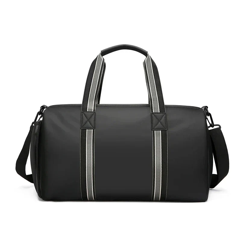 Sac de Sport Homme Polochon | Nylon Imperméable et Poches Multiples