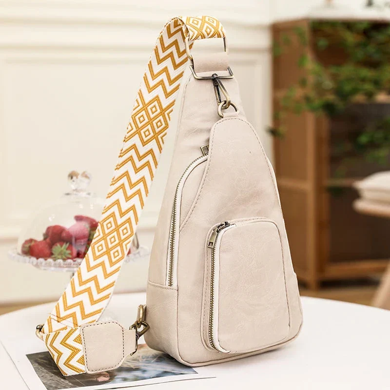 Sac de Poitrine Femme Tendance | Bandoulière Ajustable Pratique