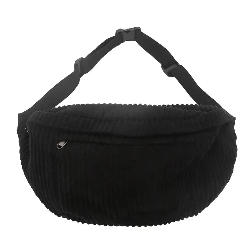 Sac Banane Homme Velours Côtelé | Style Rétro Pratique