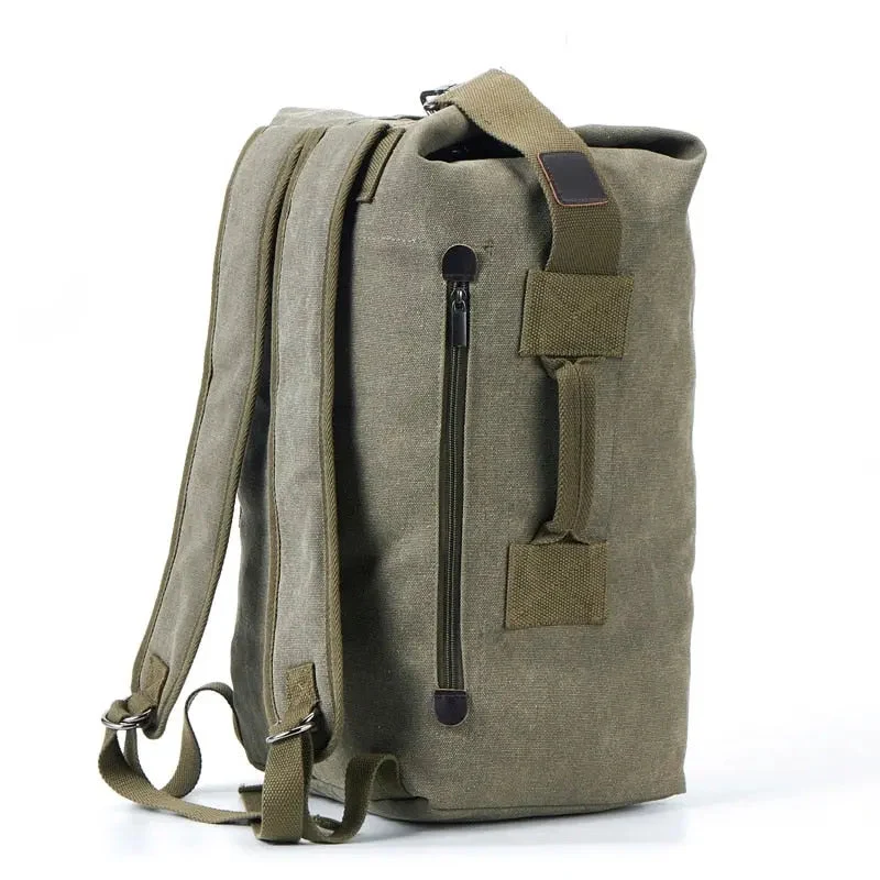 Sac à Dos Voyage Vintage | Canvas Style Militaire