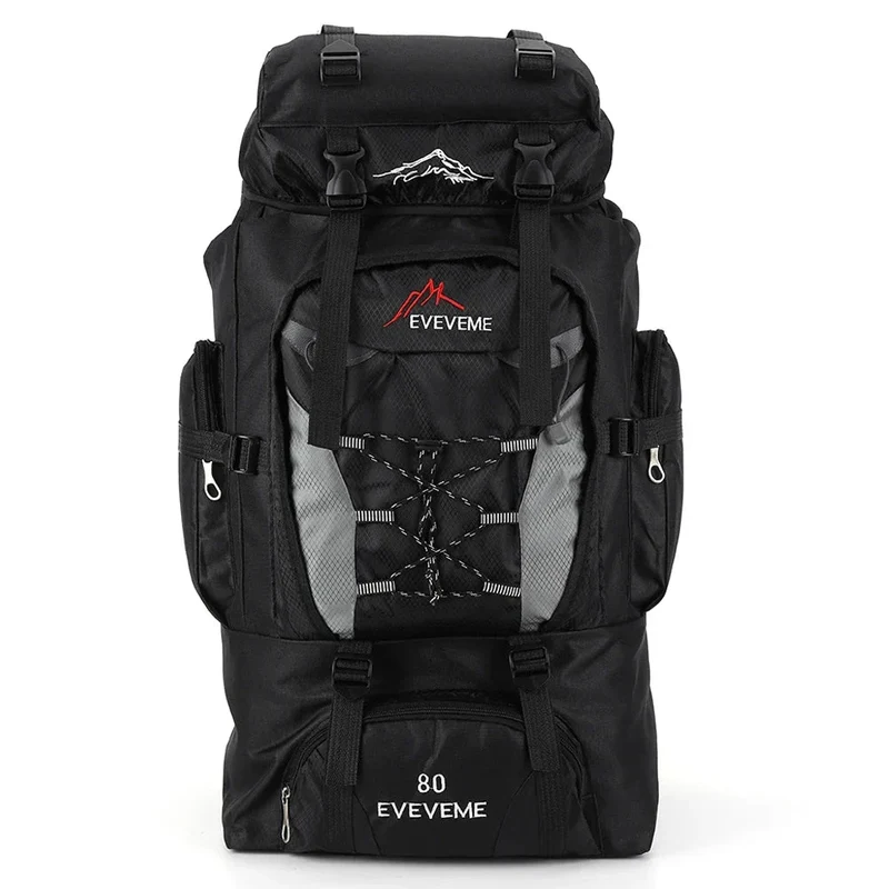 Sac à Dos Voyage 80l | Bretelles Ergonomiques Réglables