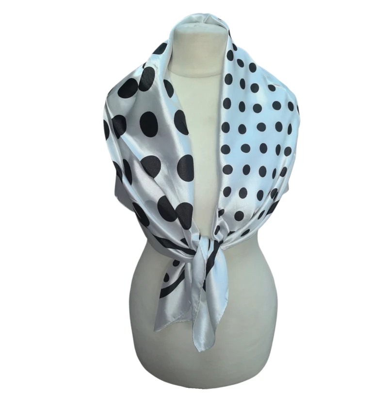 Foulard carré 90cm imprimé fantaisie (x10)#52
