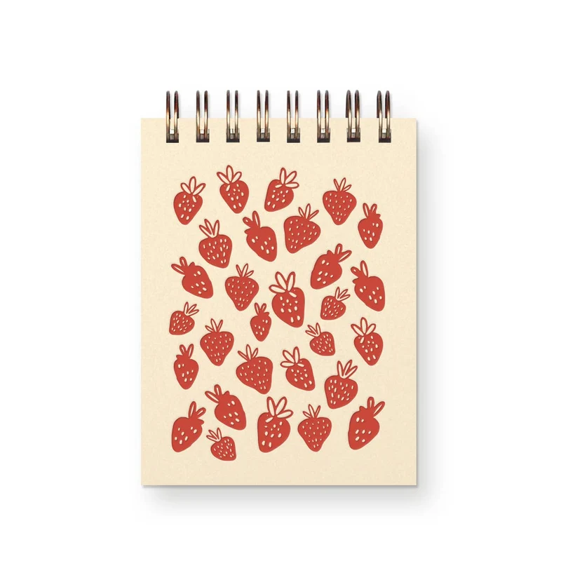 Carnet de poche Fraises