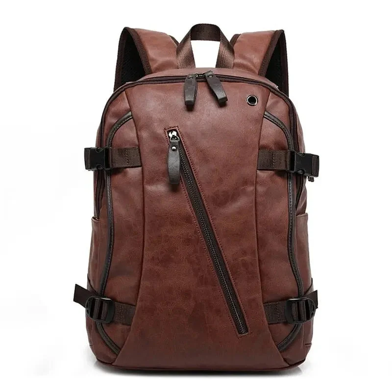 Sac à Dos Vintage Homme | Étanche Look Biker