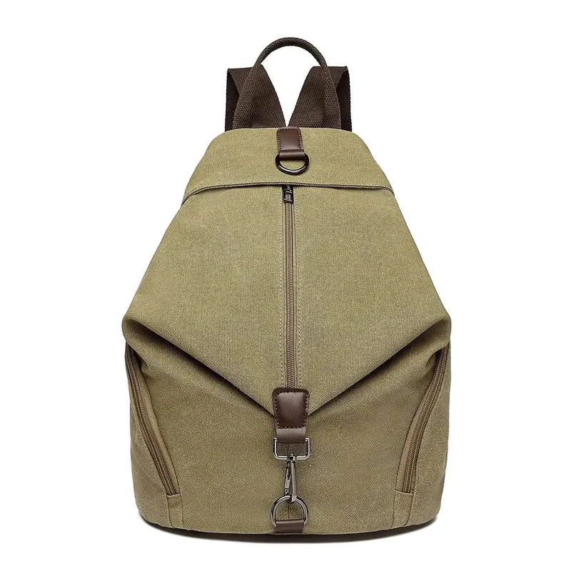 Sac à Dos Toile Vintage Femme | Style Rétro Urbain Pratique