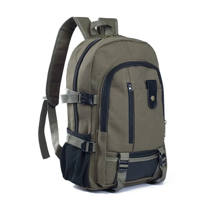 Sac à Dos Toile Canvas | Bretelles Ajustables et Spacieuses