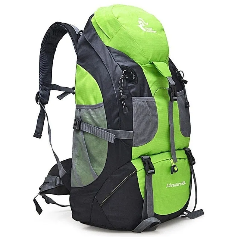 Sac à Dos Randonnée 50l | Compartiments Multiples Nylon