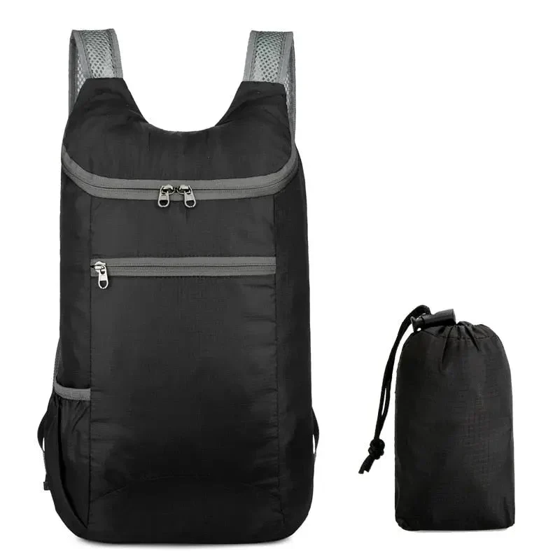 Sac à Dos Pliable Voyage | Ultra-Léger Imperméable Nylon