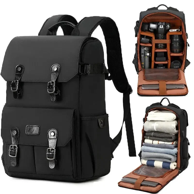 Sac à Dos Photo Professionnel | Compartiments Multiples Port Usb