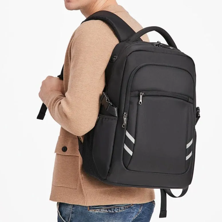 Sac à Dos Ordinateur Portable 15.6 Pouces | Port Usb et Écouteurs Intégrés