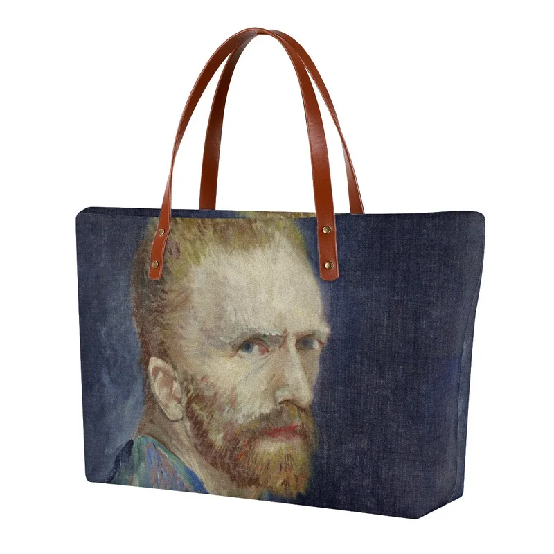 Vincent van Gogh's 1887 Self-Portrait Tote Bag