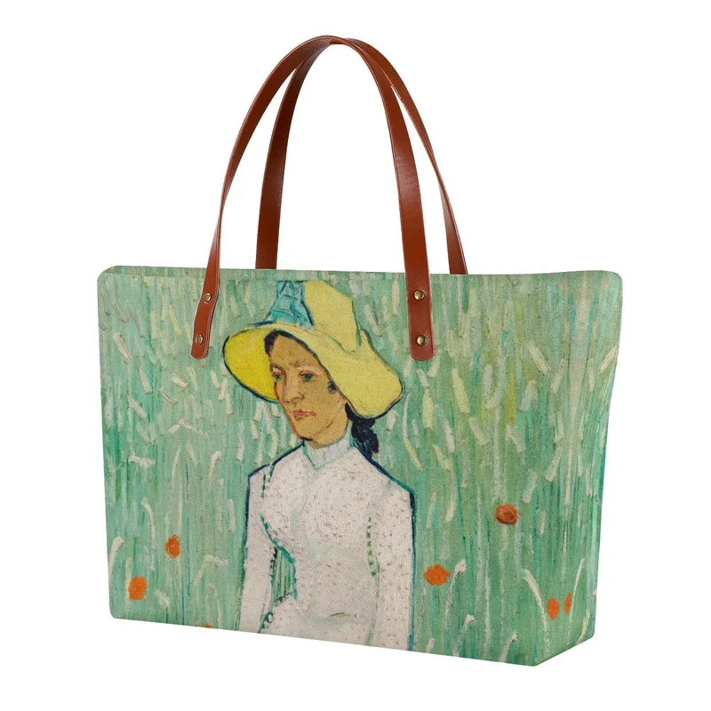 Girl in White by Vincent Van Gogh Tote Bag