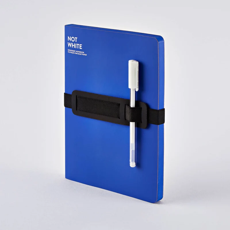 Carnet nuuna Not White Blue — L Light (A5+)