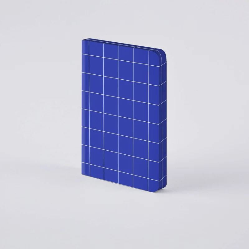 Carnet nuuna Break The Grid — Bleu (A6)