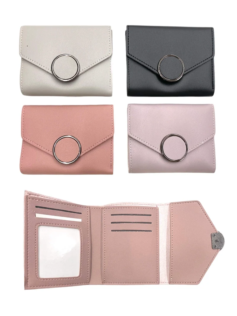 Portefeuille compact femme (x12)