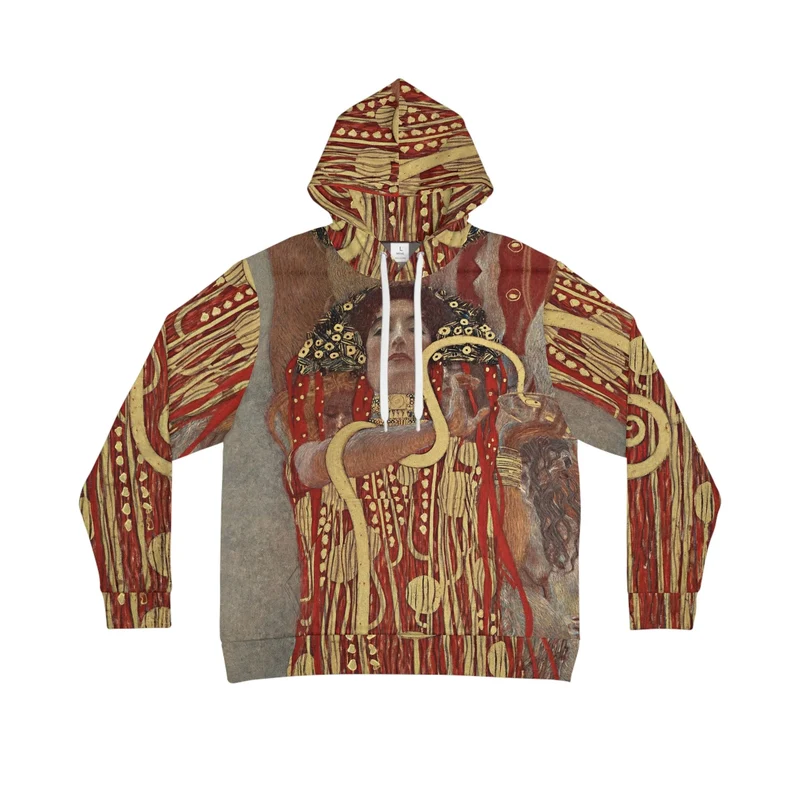 Gustav Klimt's Hygieia Art Hoodie