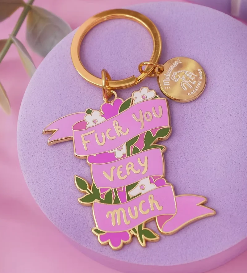 Porte-clé - F*ck you very much - Malicieuse