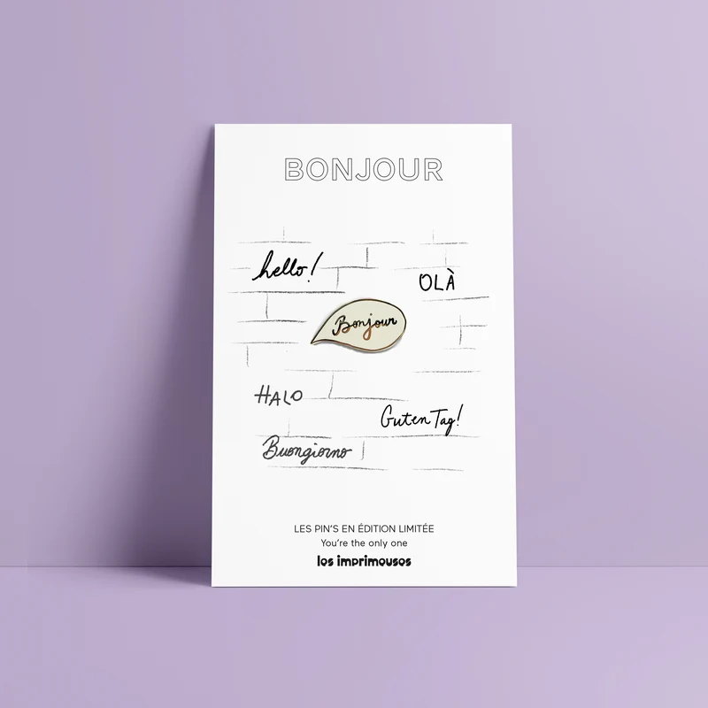 Pin’s Bonjour