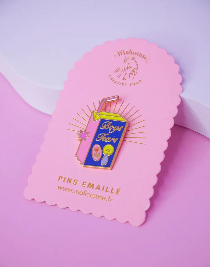 Pin's boys tears limistic - Malicieuse